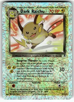 Dark Raichu 007/110 Legendary Collection Reverse LP- Pokemon Card TCG - Image 1
