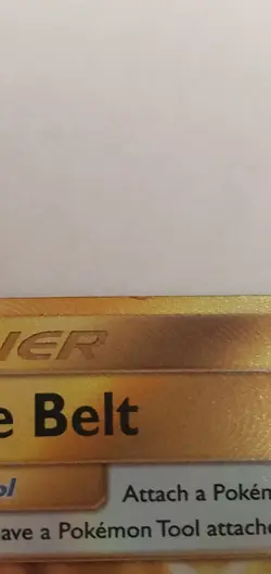 Secret Karate Belt 252/236 Sm-Unified Minds Holo Lightly Played Pokemon Card TCG - Image 2