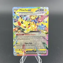 Pokemon TCG Pikachu EX SV Surging Sparks Double Rare Card #57/191 NM - Image 1