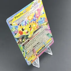 Pokemon TCG Pikachu EX SV Surging Sparks Double Rare Card #57/191 NM - Image 3