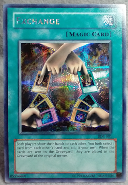 Yu-Gi-Oh! TCG Exchange EDS-001 Secret Rare Prismatic Card #D4F - Image 1
