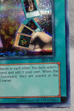 Yu-Gi-Oh! TCG Exchange EDS-001 Secret Rare Prismatic Card #D4F - Image 5