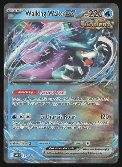SV: Scarlet & Violet Promo Cards Walking Wake ex #127 Promo Pokemon Card - Image 1