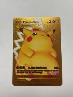 Pikachu Vmax Gigantamax Orange Foil Display Card 044/185 M/NM - Image 1