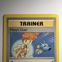 MISTY'S DUEL - 123/132 - GYM HEROES - POKEMON CARD - MP - Image 2