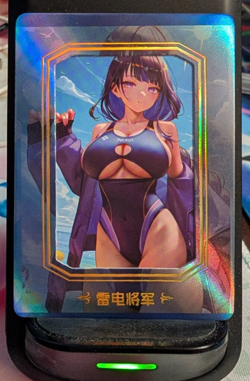 Raiden Genshin Impact #20/199 Stunning Girl Goddess Story Card Waifu Anime - Image 1