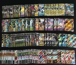 200 Lot Pokemon TCG Chinese Card RR RRR VMAX Umbreon Mewtoo Sylveon A21 SQ -FI38 - Image 1
