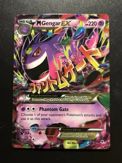 Pokemon TCG M Gengar EX Ultra Rare Holo Card 35/119 XY-Phantom Forces - Image 1