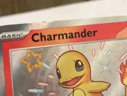 Pokemon TCG Charmander 109/091 Paldean Fates 2024 Shiny Rare Card - Image 5