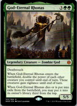 Magic the Gathering God-Eternal Rhonas War of the Spark MTG Free Shipping! - Image 1