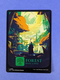 MTG Magic: The Lost Caverns of Ixalan: Forest #0291 Basic Land - NM - Image 1