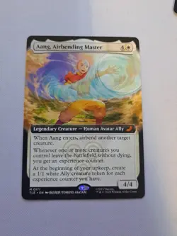 MTG: Aang, Airbending Master (Extended Art): Avatar - The Last Airbender (LP) - Image 1