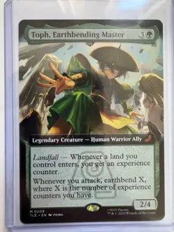 Toph, Earthbending Master (Extended Art Non-Foil) Avatar: The Last Airbender MTG - Image 1