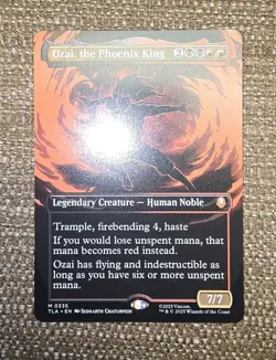 MTG - TLA - Ozai, the Phoenix King (Borderless) #335 - Near Mint Normal - Image 1