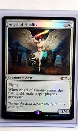 2023 MTG Magic The Gathering SLD Secret Lair Drop Foil #1342 Angel of Finality - Image 1