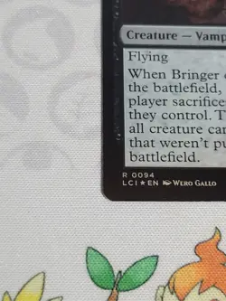 C2936 MAGIC MTG LOST CAVERNS IXALAN BRINGER OF THE LAST GIFT 0094 NM RARE FOIL - Image 4