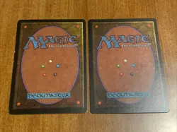 1994 Magic: The Gathering - Revised(3rd) - 🔵Rare x2 - STASIS & DJINN - LP - Image 2