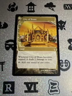 MTG - City of Brass (Future Sight) Mystery Booster 2 Regular NM - Image 1