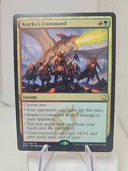 Atarka's Command Magic The Gathering NM Wizards of the Coast - Image 1