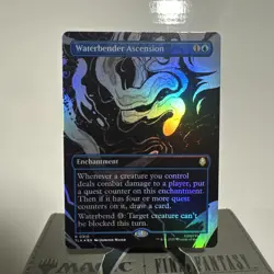 Waterbender Ascension - 310 - MTG Avatar: The Last Airbender - Borderless - FOIL - Image 1