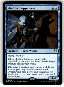 Wilds of Eldraine Commander Shadow Puppeteers Commander/Rare - Image 1