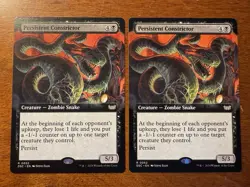 2x Persistent Constrictor Extended Art Lot MTG Duskmourn Commander NM-M 52 - Image 1