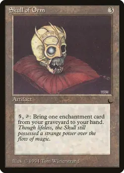 Skull of Orm The Dark LP MTG - Image 1