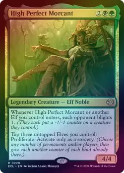 (FOIL) High Perfect Morcant (229) - Lorwyn Eclipsed (ECL) - MTG - Image 1