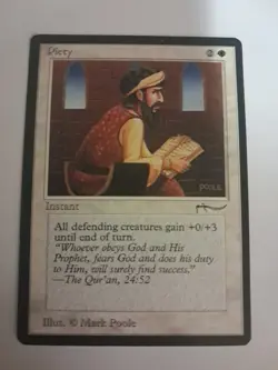 Piety LP Arabian Nights MTG Magic the Gathering - Image 1