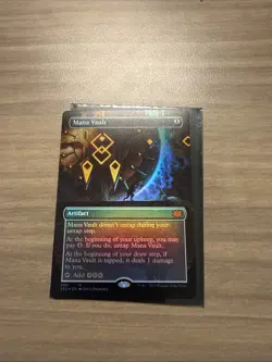 Mana Vault (Borderless) Double Masters 2022 Foil Unplayed NM - Image 1