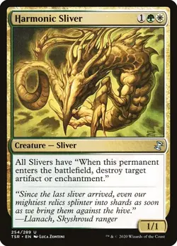 Harmonic Sliver 1x MtG Time Spiral Remastered SP/NM - Image 1