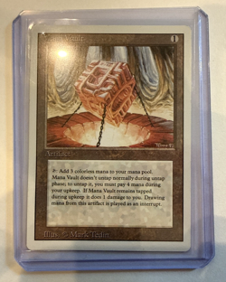 Mana Vault Magic The Gathering MTG Revised Edition Regular - Image 1