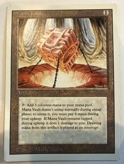 Mana Vault Magic The Gathering MTG Revised Edition Regular - Image 2