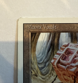 Mana Vault Magic The Gathering MTG Revised Edition Regular - Image 3