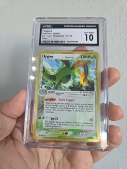 Pokemon EX Holon Phantoms Flygon Holo Rare #7/110 CGC 10 GEM MINT - Image 1