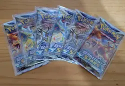 Pokemon Brilliant Stars Sealed Booster Pack Lot Of 6 Sword And Shield Era - Image 3
