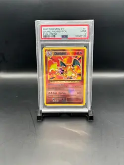 2016 POKEMON XY EVOLUTIONS #11 CHARIZARD-HOLO EVOLUTIONS PSA 9 - Image 1