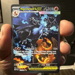 Mega Charizard X EX SIR 125/094 Phantasmal Flames English Pokemon TCG - Image 2