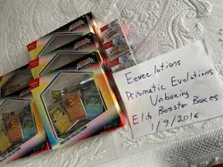 Pokemon Eeveelutions Bundle, 1 Day Only, 4 Booster Packs +Promo, Prismatic Lot 8 - Image 4