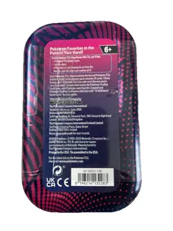 Pokemon TCG Tin Sealed Gardevoir 2 Booster Packs Destined Rivals Mega Evolution - Image 4