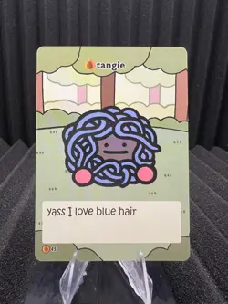 Tangie (Tangela) #45 - PokieBubies V1 Unlimited Edition Fan Art - Pokemon - Image 1