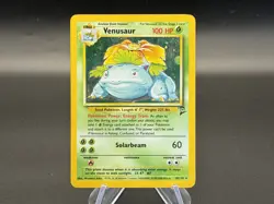 Venusaur - Holo - 18/130 Base Set 2 - WOTC Unlimited - Pokemon TCG - 2000 - Image 1