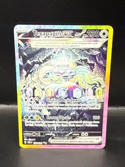 Pokemon Terapagos ex 170/142 Sv07: Stellar Crown Holo A - Image 2