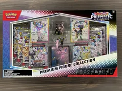 Pokemon x1 PRISMATIC EVOLUTIONS Premium Figure Collection Factory Sealed New - Image 1