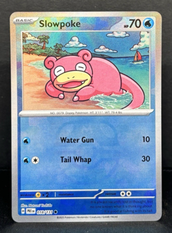 Pokemon Slowpoke 18/131, Slowking 19/131 Master Ball Holo Prismatic Evolutions - Image 2