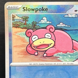 Pokemon Slowpoke 18/131, Slowking 19/131 Master Ball Holo Prismatic Evolutions - Image 3