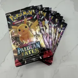 🔥Pokemon TCG S&V - Paldean Fates Booster Pack Lot 11 - FACTORY SEALED NEW PACKS - Image 3