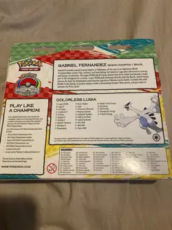 Pokemon TCG World Championships Deck Gabriel Fernandez Colorless Lugia V Deck - Image 3