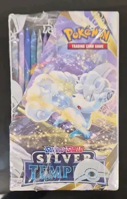 Silver Tempest Booster Box Pokemon Sword and Shield Set Factory Sealed Mint - Image 2