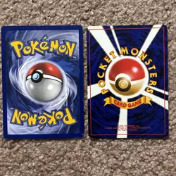 Golduck 35/62 Fossil Uncommon Unlimited Vintage Pokemon TCG lot of 2 - Image 2